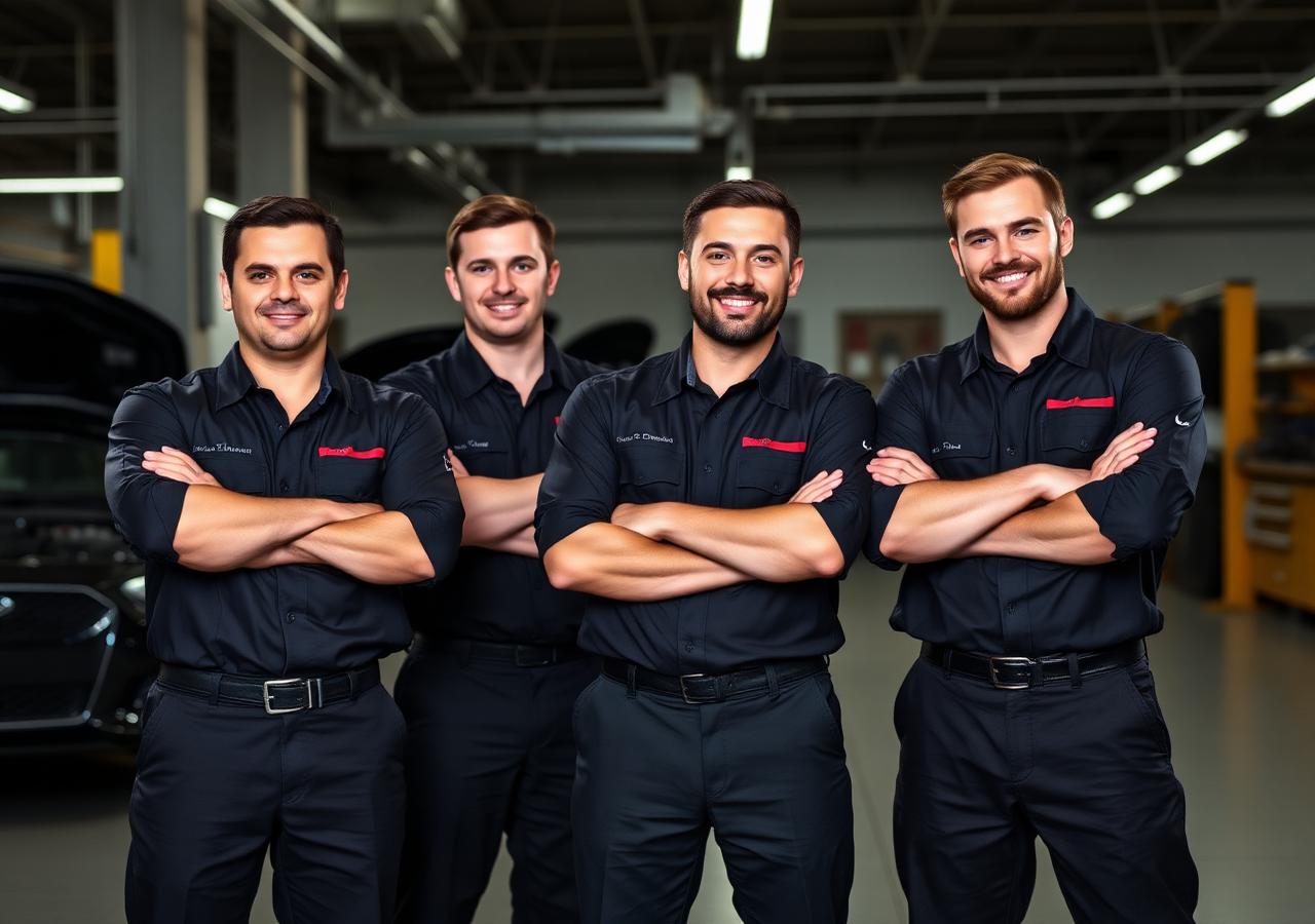 Carm's Auto Repair team of mechanics