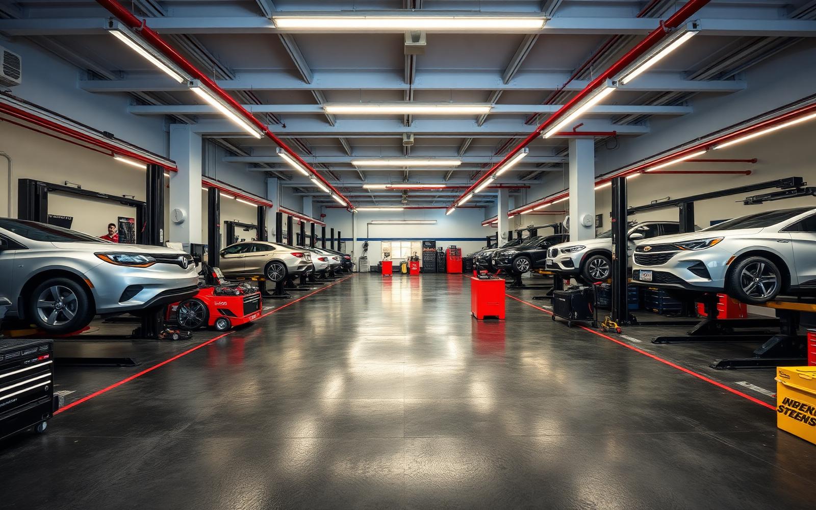 Carm's Auto Repair workshop interior